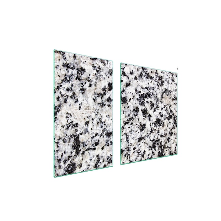 Мултифункционална дъска за рязане DarHaus, стъкло, мрамор, 60x52см