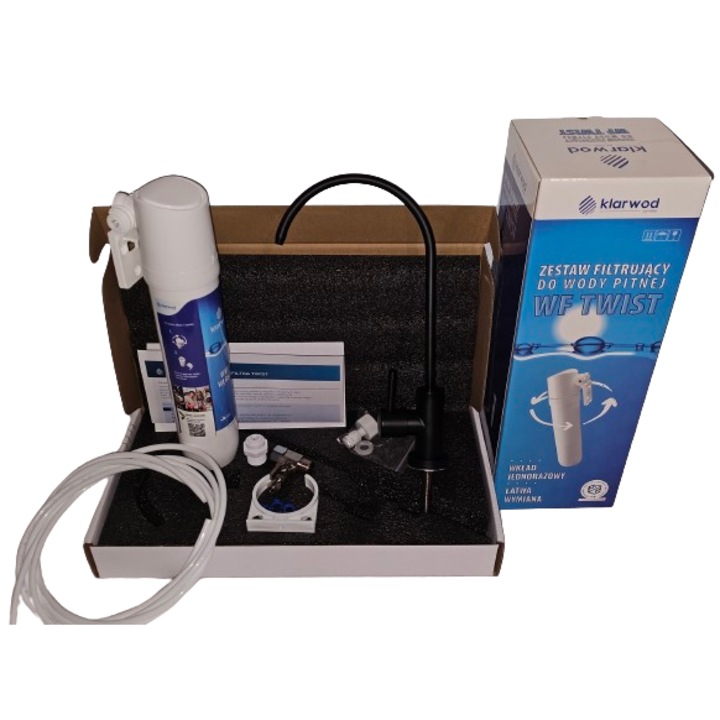 Филтър за питейна вода Twist WF с черна батерия - Полша