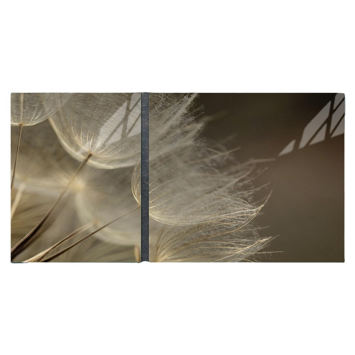 Комплект от 2 многофункционални дъски за рязане DarHaus, стъкло, 100x52см, флорален модел