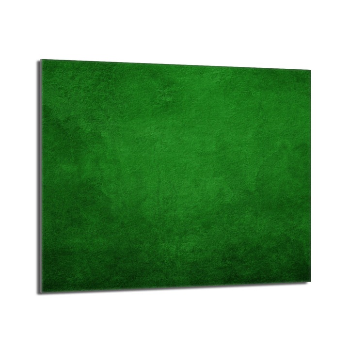 Placa de protectie plita, TMK, sticla, 60 x 52 cm, verde
