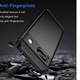 Set husa carbon cu folie compatibil cu Google Pixel 8a, Antisoc, Efect Cooling, Protectie 360, Negru