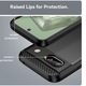 Set husa carbon cu folie compatibil cu Google Pixel 8a, Antisoc, Efect Cooling, Protectie 360, Negru