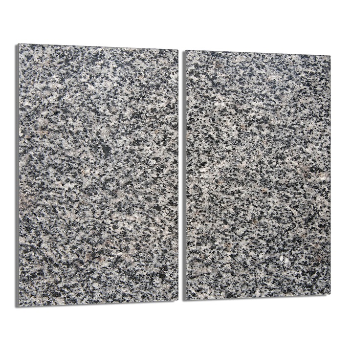 Placa de protectie plita, DarHaus, granit/sticla, 30x52 cm, Multicolor