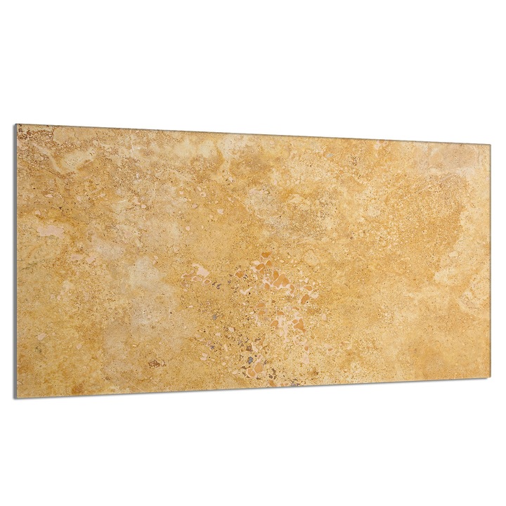 Placa de protectie sticla pentru aragaz 90x52cm Ardezie