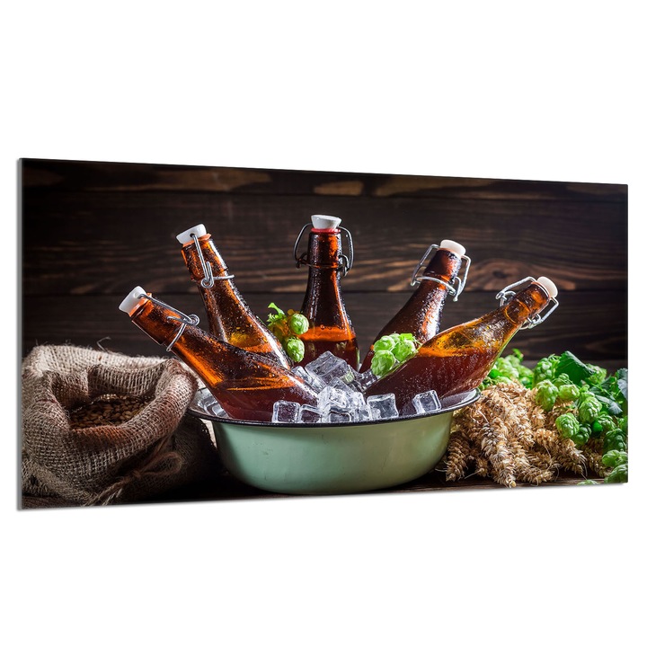 Placa de protectie sticla pentru aragaz 90x52cm Sticle