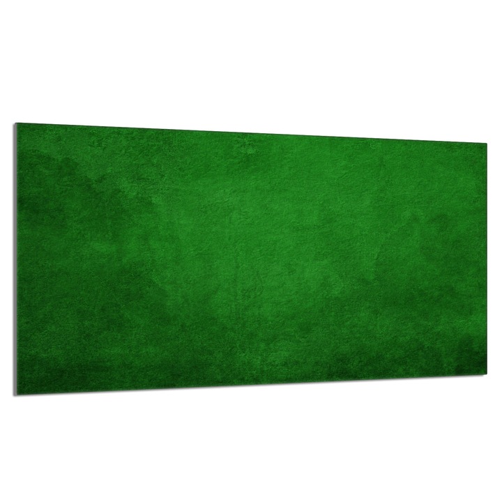 Placa de protectie din sticla pentru aragaz, 90x52cm, verde