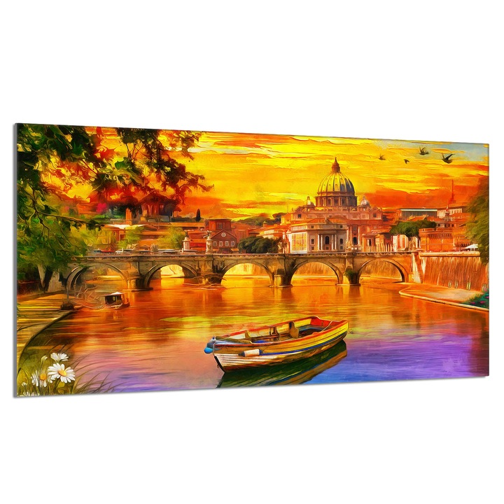 Placa protectie multifunctionala, DarHaus, Sticla, 90x52 cm, Transparenta