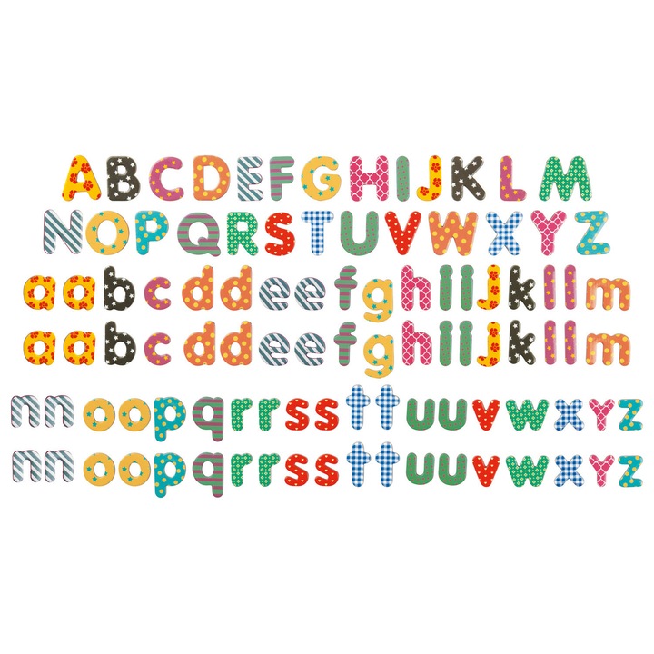 Set 100 litere magnetice, UNITED OFFICE