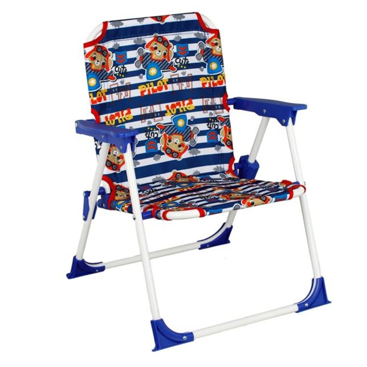 YLOTECH kék metál gyerekszék 37x35x46cm