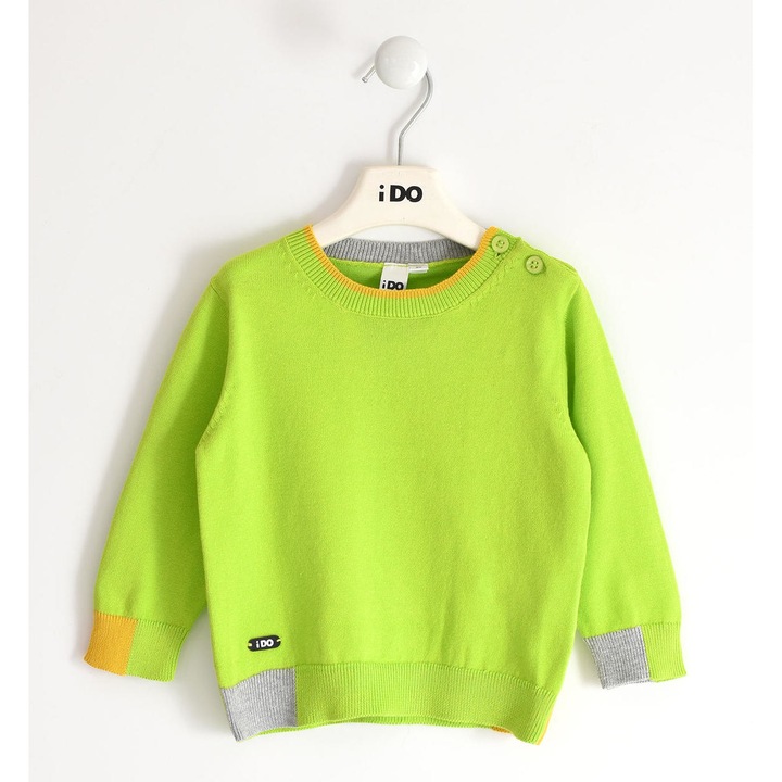 Kötött pulóver fiú modellel, I Do, 4.5415, Zöld