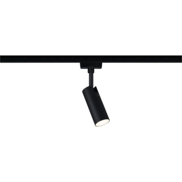 Spot Cu Led Integrat Pentru Sina Paulmann Urail Tubo 4, 5w 500 Lumeni, Negru