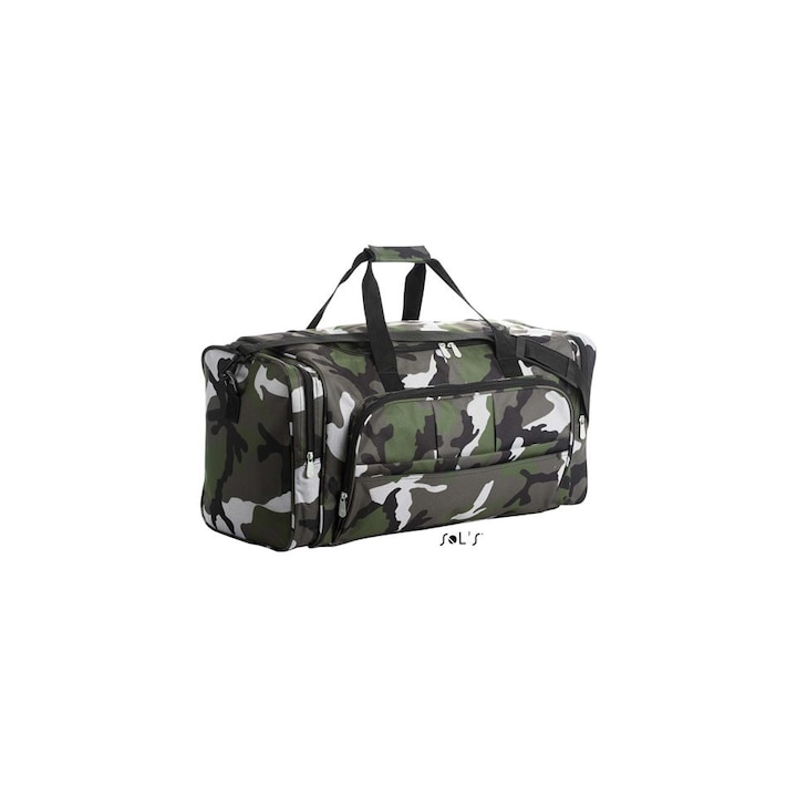 Пътна чанта с множество джобове, 62x26x30 см SO70900, Camo