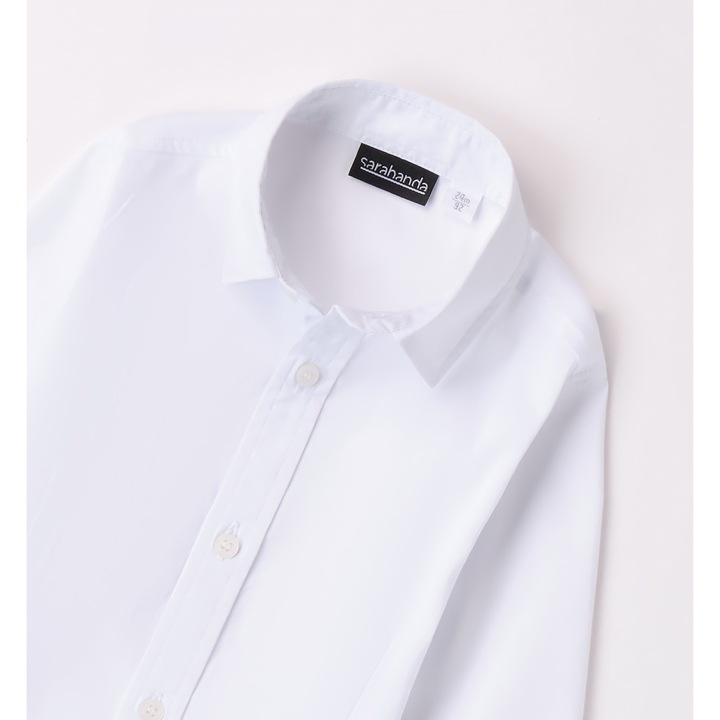 Klasszikus fiú ing, Sarabanda, 0.7130, Fehér