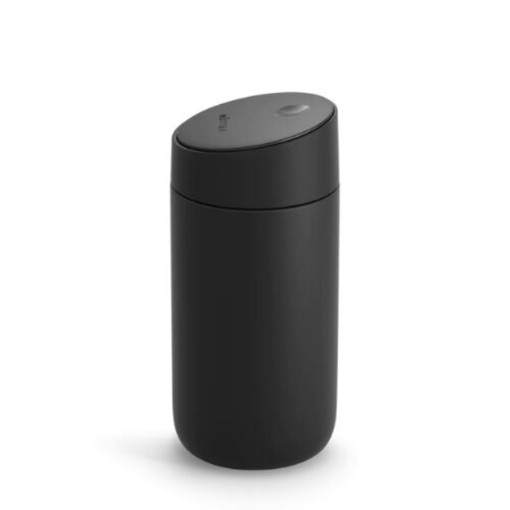 Cana tip termos, Carter Slide, Fellow, protectie anti-stropire, invelis ceramic, 355 ml, negru