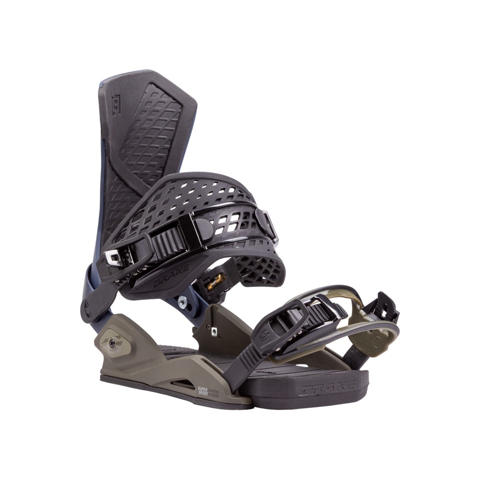 DRAKE FIFTY MAN＆WOLF Drake x Man & Wolf Fifty Yellow Snowboard Bindings