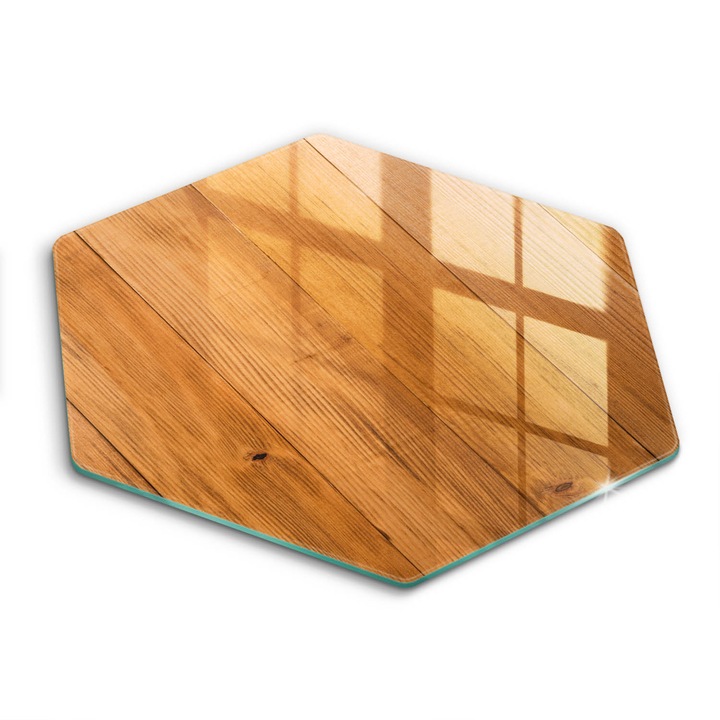 Üveg vágódeszka, Wallfluent, Fadeszkák, h40 cm, Kék