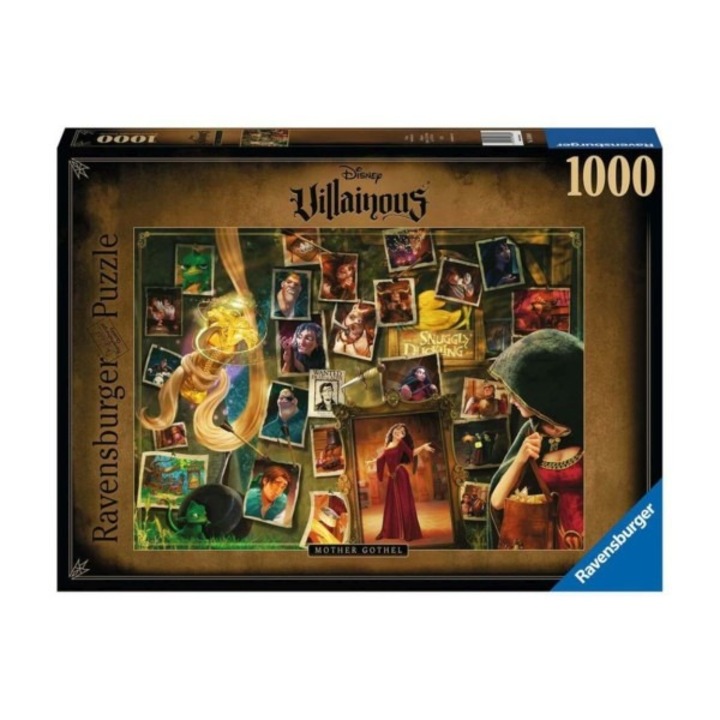 Ravensburger 1000 db-os puzzle - Disney gonoszai - Nyanya Banya (16888)