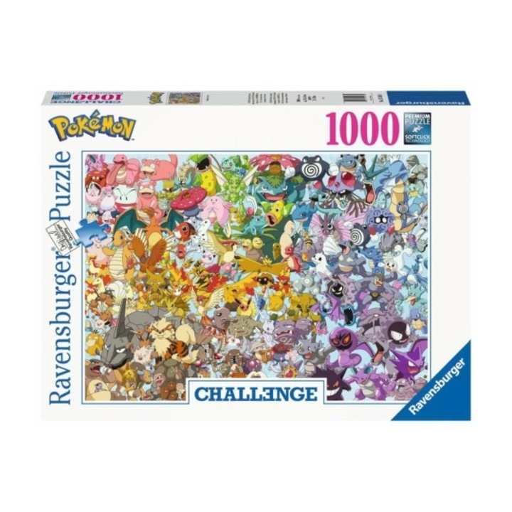 Ravensburger 1000 db-os - Lehetetlen puzzle - Pokémon (15166)
