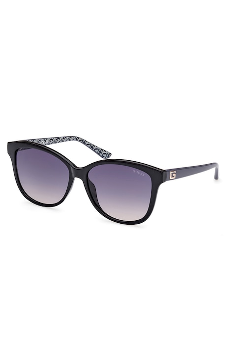 Guess, Ochelari de soare cu lentile polarizate in degrade, 58-15-140, Bleumarin