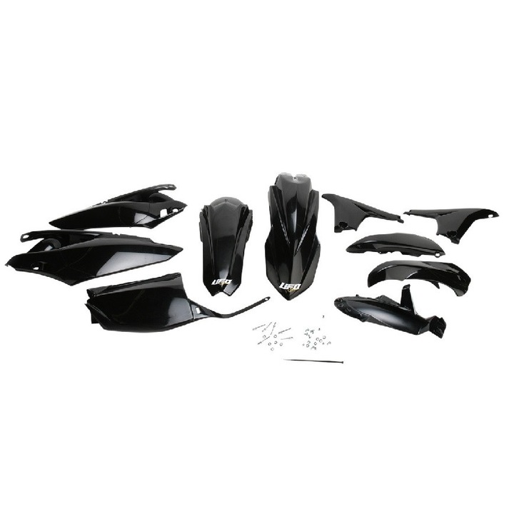 Set carenaj moto, UFO, Yamaha YZF 450, YA309E001, Negru