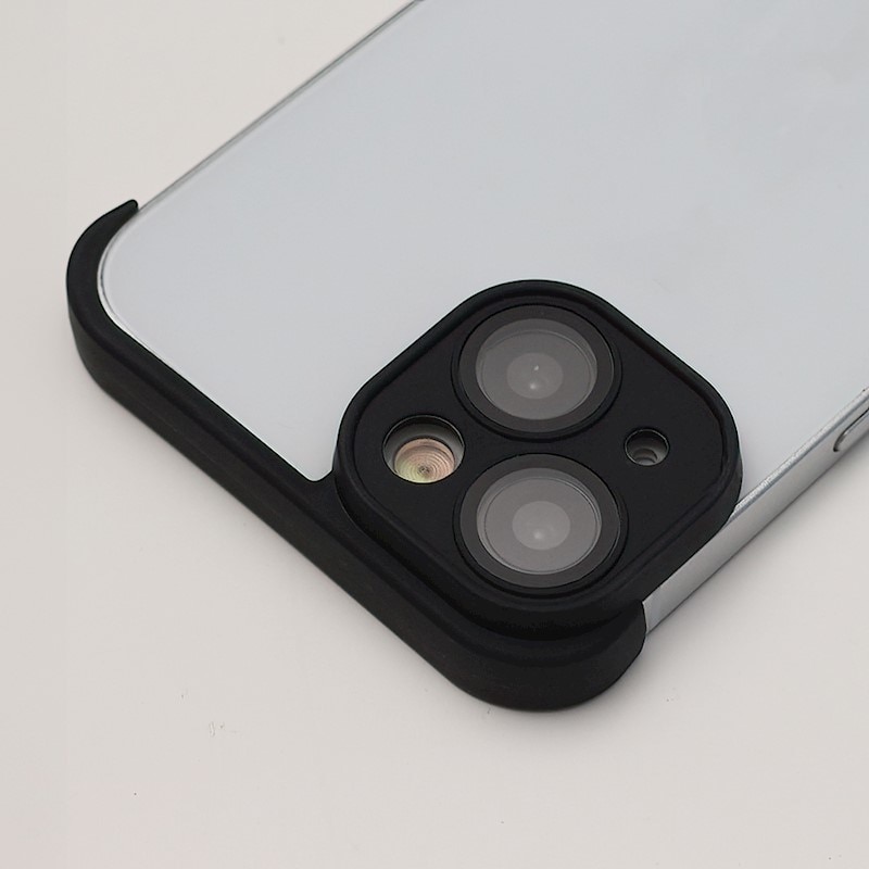 Bumper protectie pentru iPhone 14, Negru