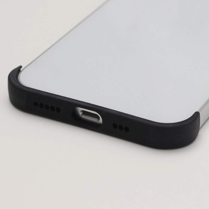 Bumper protectie pentru iPhone 14, Negru