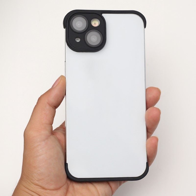 Bumper protectie pentru iPhone 14, Negru