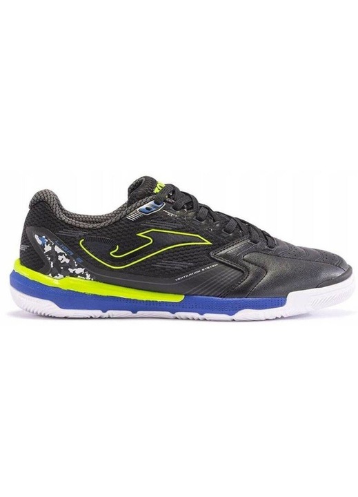 Joma Liga 5 2401 férfi sportcipő, VTS technológiás, fekete, Fekete
