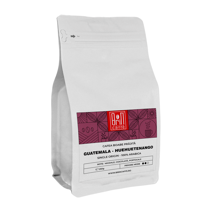 Кафе на зърна Guatemala - Huehuetenango - 250 г, Brin Caffé