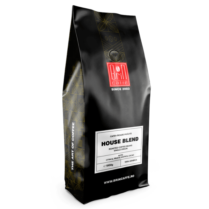 Кафе на зърна House Blend - 1 кг, Brin Caffé