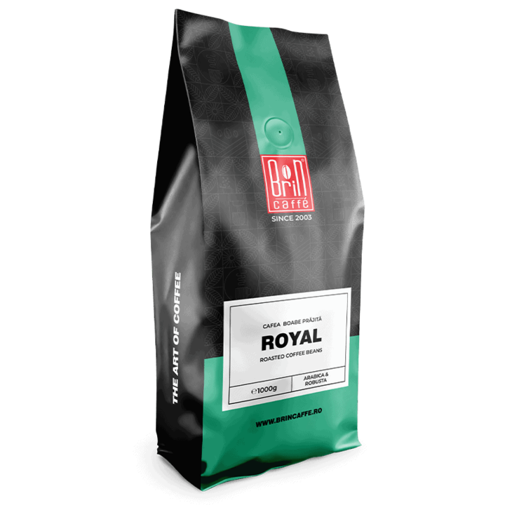 Кафе на зърна Royal - 1кг, Brin Caffé