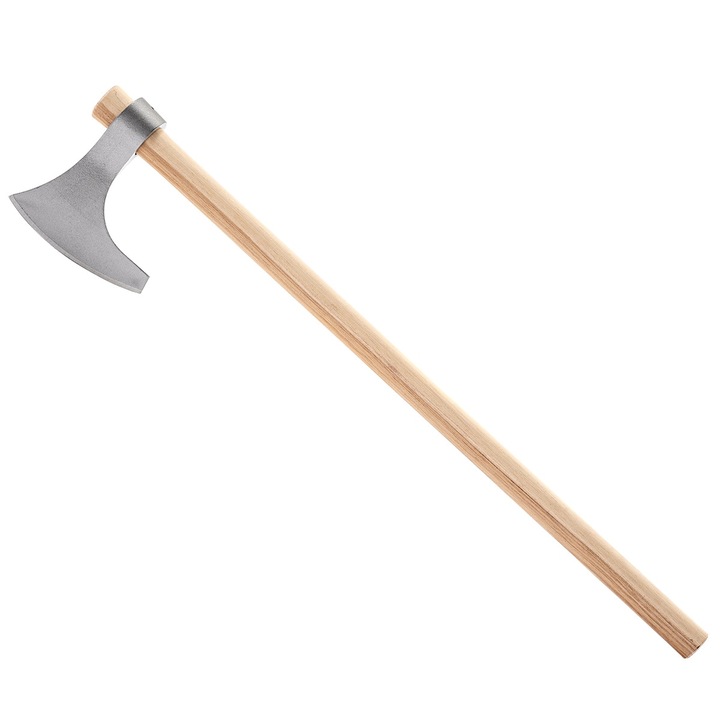 Topor Cold Steel Viking Hand Axe, Otel Carbon 1055, Maner Hickory, 76cm