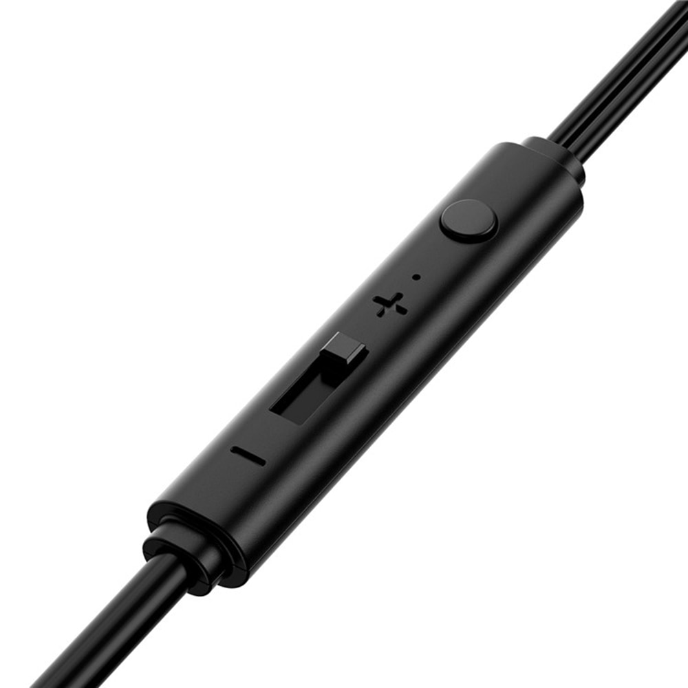 Casti cu Fir JoyRoom (JR-EW04), Microfon, Jack 3.5mm, Half-In-Ear, White