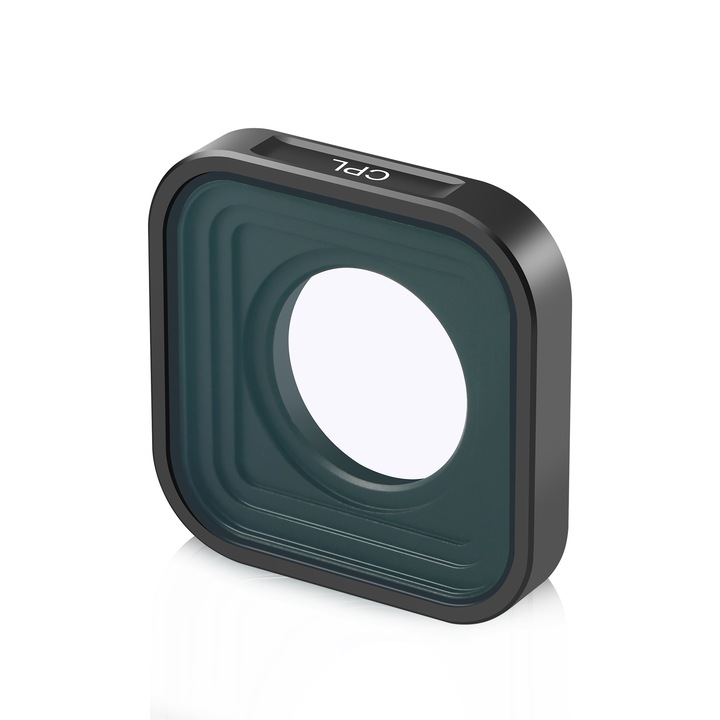 CPL филтър за обектив на камера за GoPro Hero11, PULUZ, алуминий, черен