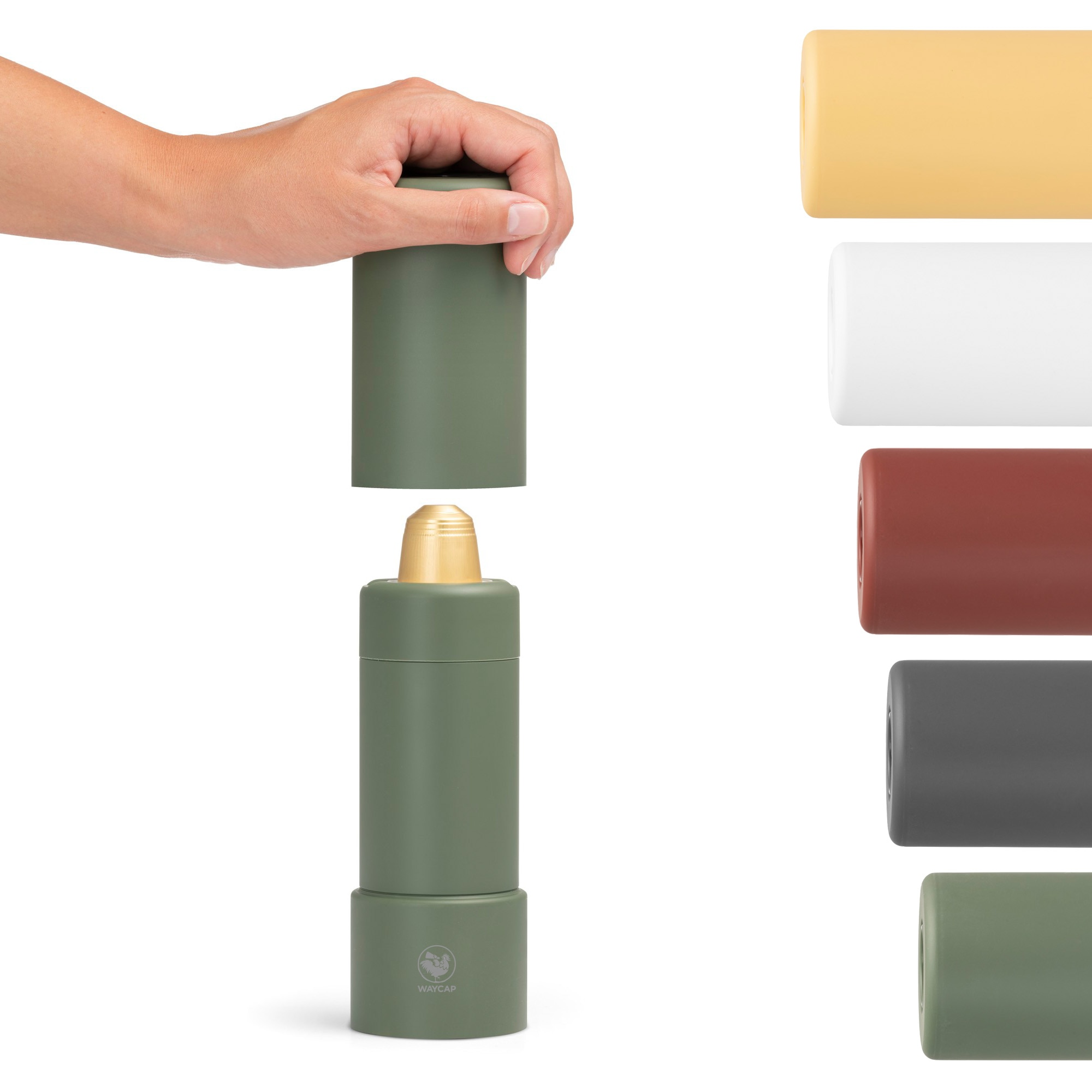 Reciclator de capsule Recicloo, WayCap, Compatibil cu Nespresso, Verde