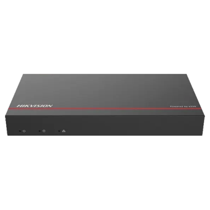 NVR 1080P, общо 8 канала макс. 4MP, 8 PoE порта, 1 TB SSD - HIKVISION DS-E08NI-Q1-8P1T