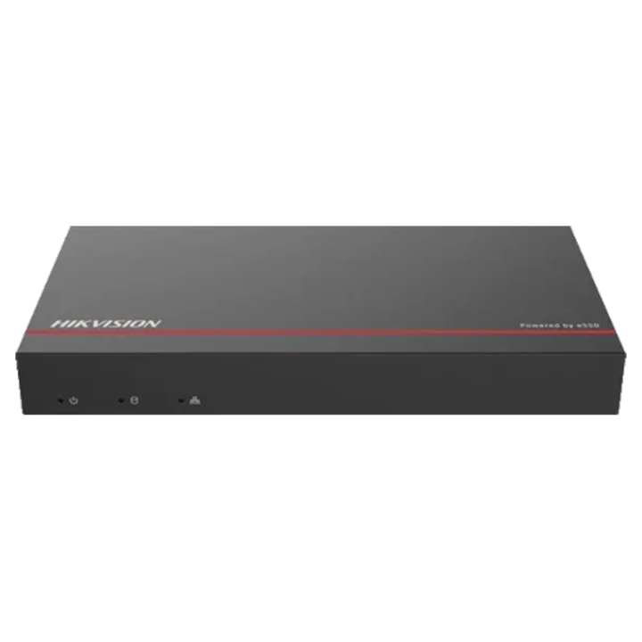 NVR 1080P, общо 8 канала макс. 4MP, 8 PoE порта, 1 TB SSD - HIKVISION DS-E08NI-Q1-8P1T