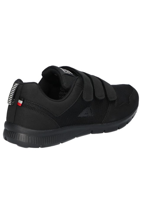 Tépőzáras Férfi Cipők, American Club, Wt2624, Memory Foam System talpbetét, Fekete