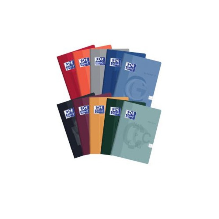 Modern Oxford A5 füzet lengyel nyelvhez margóval - 60 lapos, 9 mm-es vonalazással, tökéletes jegyzeteléshez és kreatív munkákhoz!