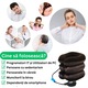 Guler Cervical Moale si Gonflabil pentru Spondiloza si Hernie Cervicala Maro