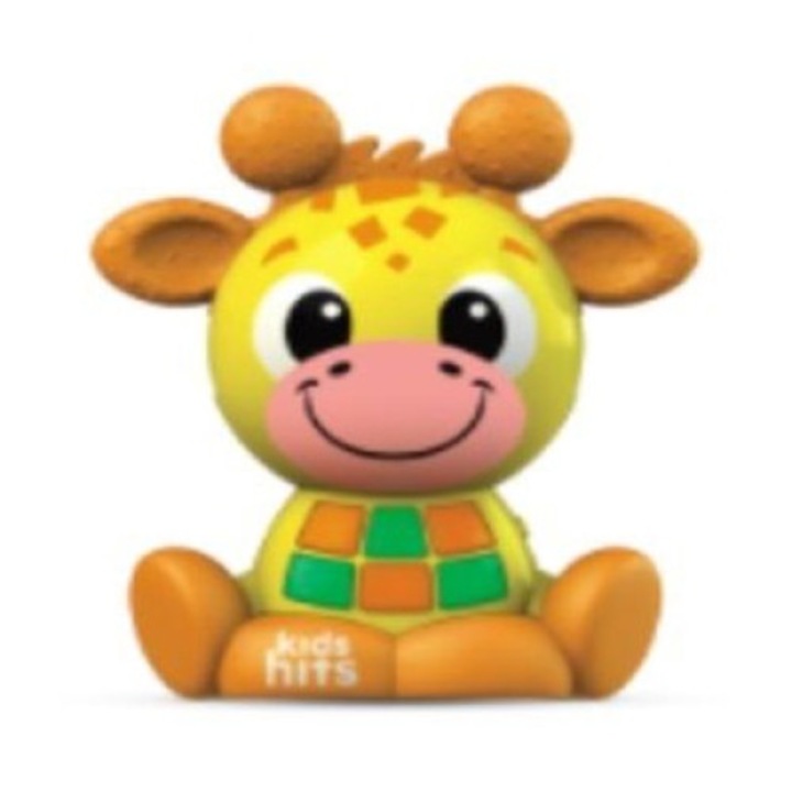 Interaktív gyerekjáték, Zsiráf modell, Műanyag, Többszínű