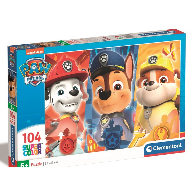 Klasszikus puzzle, Clementoni, 104 db, Többszínű