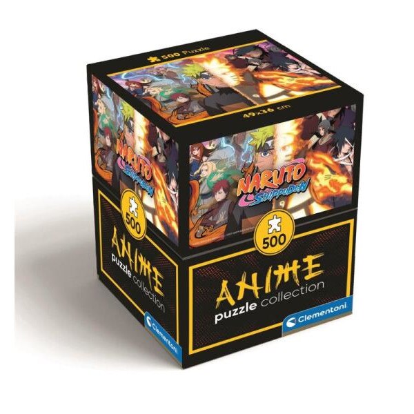 Puzzle anime cube Naruto, 500 piese, 49x36cm, Multicolor