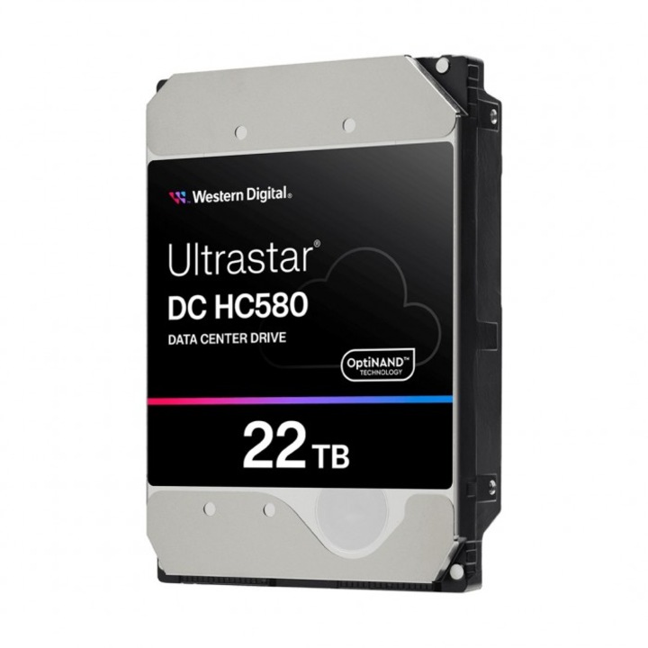 Hard Disk Western Digital Ultrastar DC HC580, 22TB, 7200 RPM, 512MB buffer, 3.5", SATA III