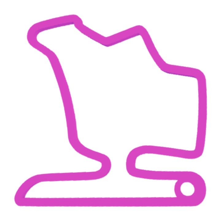 Breloc chei, "FORMULA 1 HUNGARORING", 61X 60 mm mov deschis