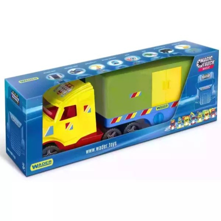 Wader: Magic Truck Basic konténerkamion - 79 cm
