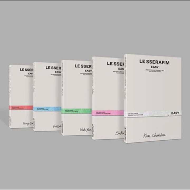 Le Sserafim - 3rd Mini Album (Easy) - Compact Version (Random Cover) (CD)