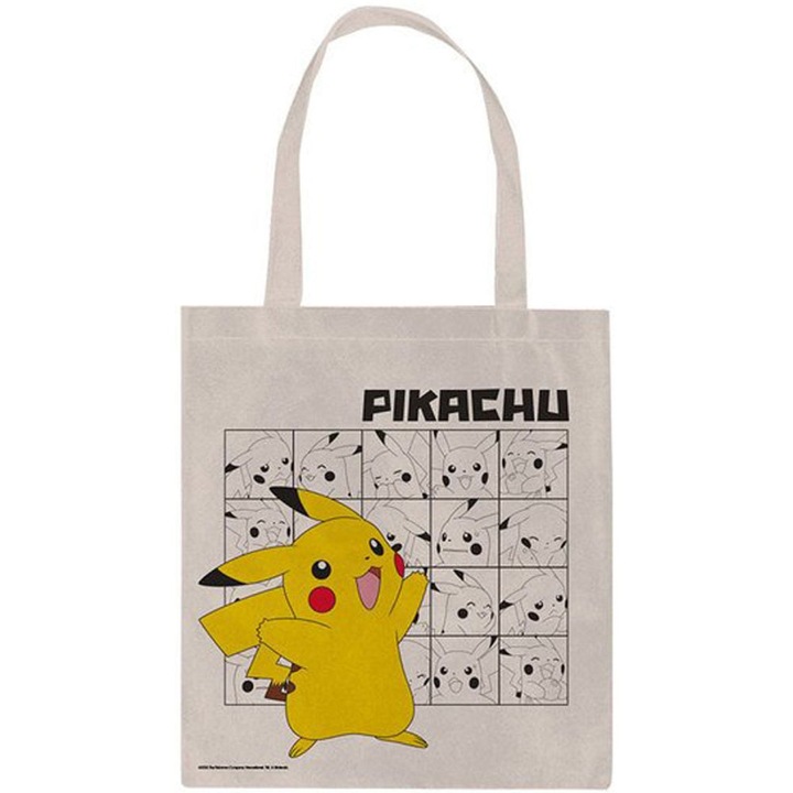 Чанта ABYstyle, Pokemon, Пикачу, 37 х 42 см, многоцветен