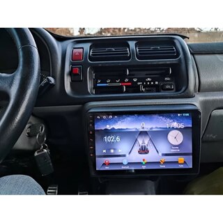 ASHOIH Radio Autoradio Android Per Suzuki Jimny (2018-2020), Sistema Di Navigazione Automatica Con Touch Screen Da 9 Pollici Con GPS WiFi Bluetooth FM Mirror Link + Telecamera D(Size:Quad Core 1+16 G