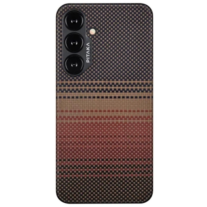 Husa de protectie Pitaka MagEZ, 1500D Aramida, pentru Samsung Galaxy S24 Plus, Sunset